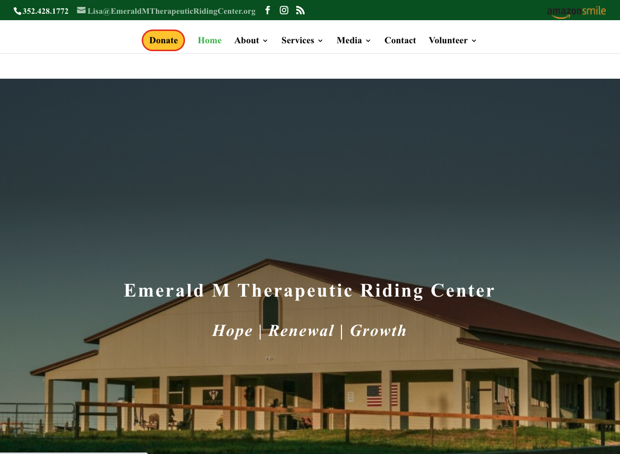 New - Emerald M Therapeutic Riding Center Home Page