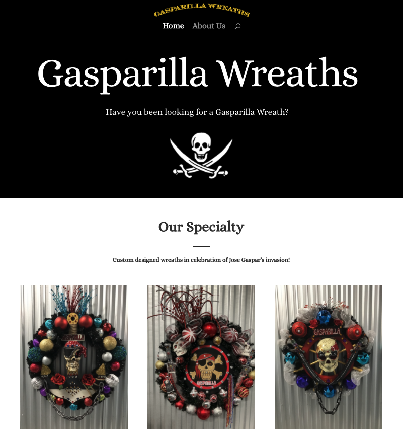 New - Gasparilla Wreaths Home Page